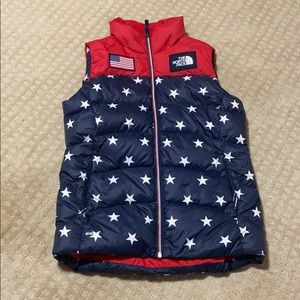 The north face team USA puffer vest EXCLUSIVE